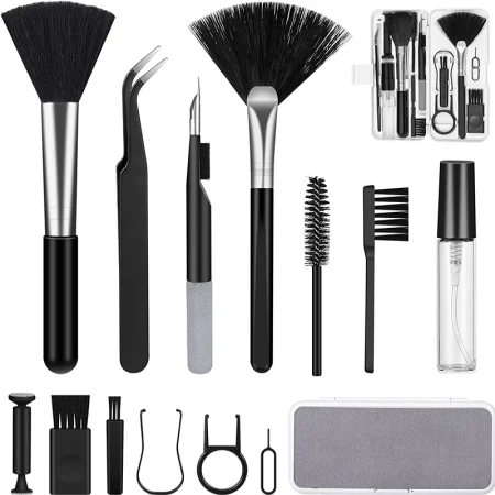 18-em-1-Computer-Keyboard-Cleaner-Brush-Kit-Fone-de-ouvido-Caneta-de-limpeza-para-iPad