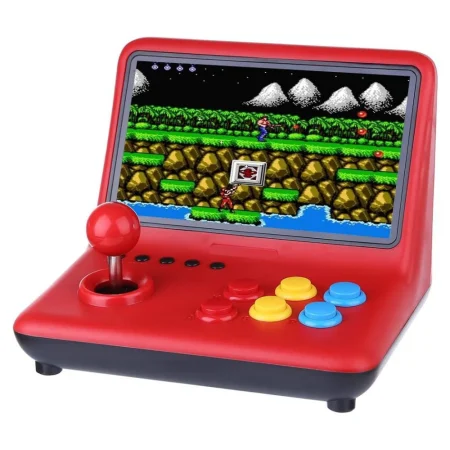 Powkiddy-Joystick Arcade Simulator Video Game Console for Kids, A7 Architecture, Quad-Core CPU, 9" Screen, A12