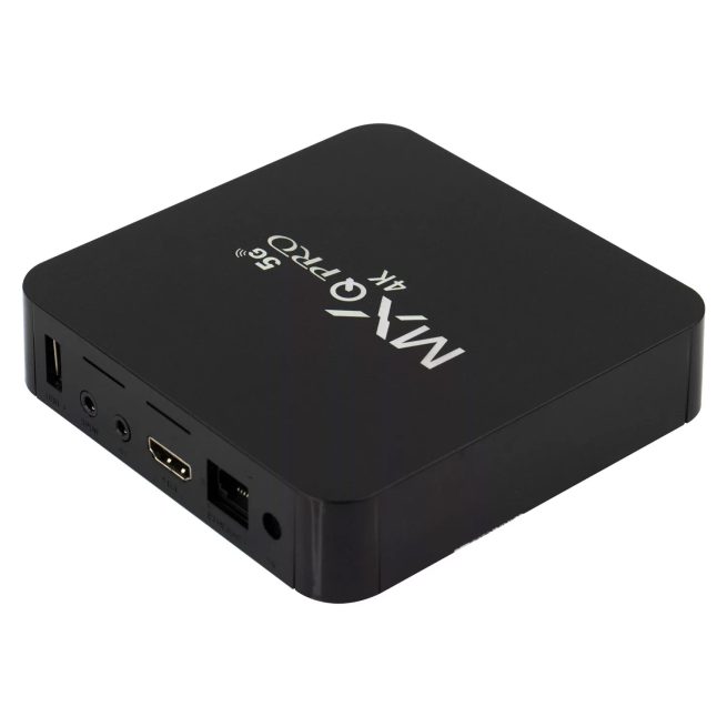 New Smart TV Box MXQ-PRO 4K HD Android 10.0 Smart TV Box 2.4/5G Dual-WIFI 3D Video Media Player TV Box