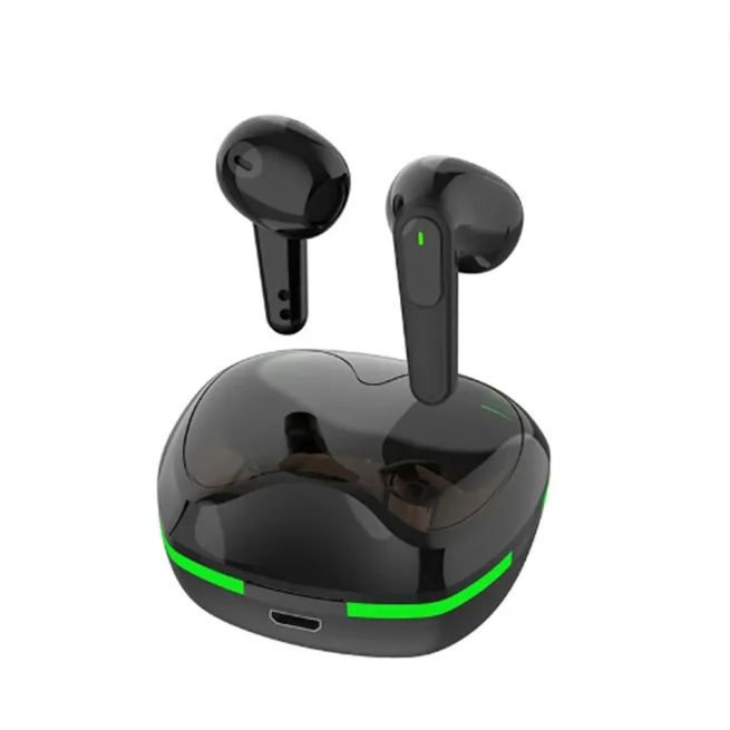 TWS Pro 60 Wireless Earbuds, Stereo Noise Reduction Earbuds with Mic, Bluetooth color black