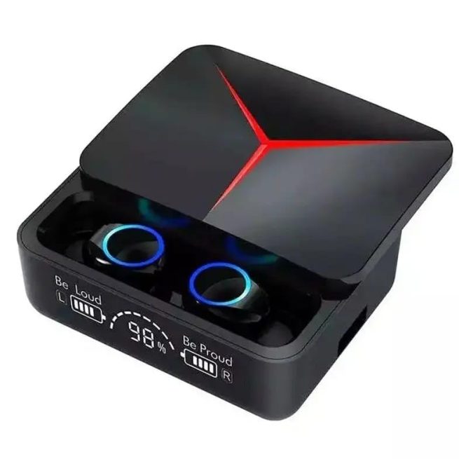 M90 Wireless Bluetooth Headphones, TWS Earbuds, Touch Control, Sport Earbuds, Hi Fi Stereo, Gaming Headset with Mic for Smartphone