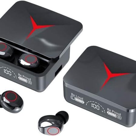 M90 Wireless Bluetooth Headphones, TWS Earbuds, Touch Control, Sport Earbuds, Hi Fi Stereo, Gaming Headset with Mic for Smartphone