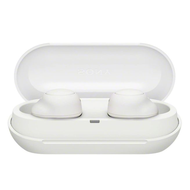 Sony WF-C500 TWS Bluetooth Earphones True Wireless In-Ear Earbud with Mic & IPX4 Water Resistance Clear Call Voice Sony color white