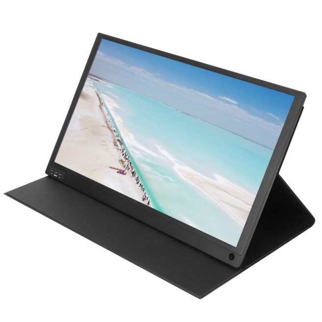 Ultra Thin Portable Laptop Monitor, FHD 1080P Display, Second Screen for PC, Phone, Xbox, PS4, Switch 5, 15.6"