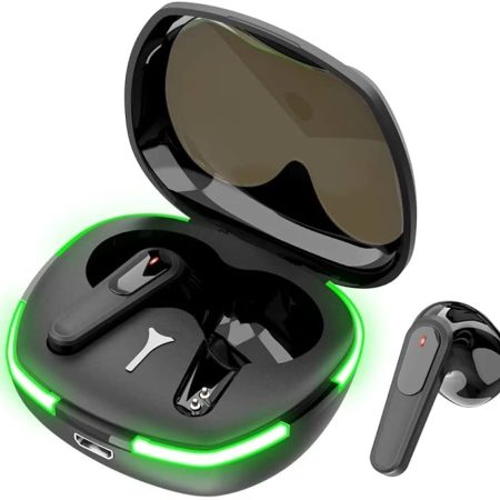 TWS Pro 60 Wireless Earbuds, Stereo Noise Reduction Earbuds with Mic, Bluetooth color black