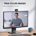 Anker PowerConf C200 2K USB Webcam for Laptop Computer Mini Camera Professional Web Cam AI-Noise Canceling Stereo Low Light Correction