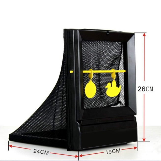 Reusable Shooting Target BB & Pellet Trap Net Catcher Shooting Training for Indoor, Outdoor Scales Net Catching Shooting
