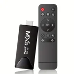 MXQMini-Smart TV Stick, Android 10, Quad Core, 4K, HD, Play Store, 2.4G, Wi-Fi, Media Player, Top Box, H.265