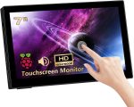 Raspberry Pi Secondary Screen, 7 Inch, IPS, 1024x600, HD LCD, HDMI- Display for RPI 4B, 3B+, 3B, PC, Laptop Monitor