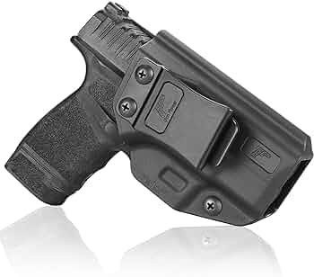 IWB polymer right gun holsters, suitable for Springfield Hellcat (not for Hellcat Pro)