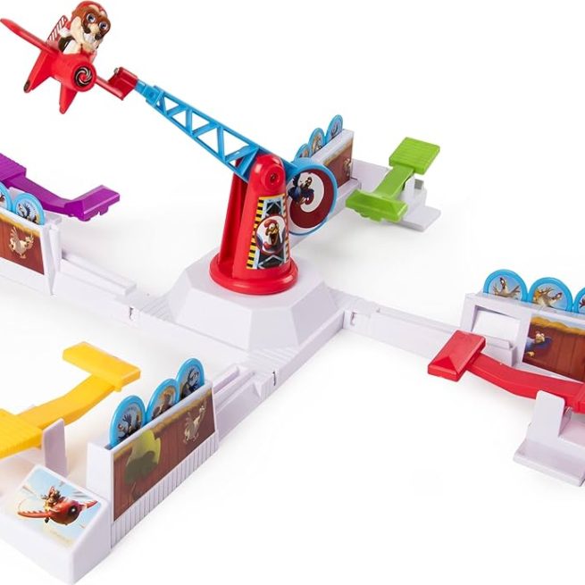 Looping Louie Spinning Plane for Children, Chicken, Stealing Game, Parent-Child Interaction, Battle Puzzle, Board Game, Party Toys