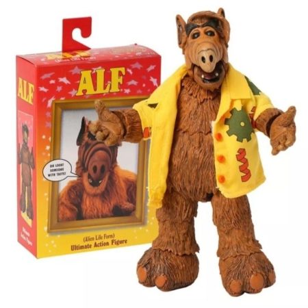 NECA Toy Ultimate Alien Life Form ALF Action Figure, Oh Look! Movable Joint Doll Toys, Birthday Gift, Someone