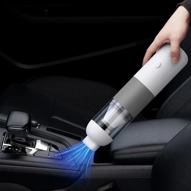 Handheld Vacuum Cleaner Rechargeable Dual-purpose Cordless Dust Collector Car Home