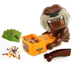 Chew Bone Action Games for Kids, Interactive Toys, Bad Dog, Biting, Waking Dog, Parents, Party, Family Game, Humor, Tricky, Christmas Gift