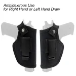 Tactical Gun Holsters Airsoft Right/Left Hand Universal Holsters IWB/OWB 9mm Concealed Carry Holster Fits Glock 23/26/27/42 M&P