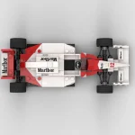 Formula 1 Race Car Model Building Kit, MOC-59664, F1, MP4, 4 Team Stake, MOC-59664, Creators Block Bricks, Toys for Children, Birthday Gifts, New