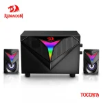 REDRAGON - Heavy Duty Speakers, Computer Soundbar, PC Speakers, Stereo Surround Music, RGB 2.1