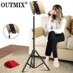 Adjustable Tablet Tripod Floor Stand Holder, Lazy Stand, Bracket Stand, Live Mount, iPad Air Pro 12.9, 4-13"