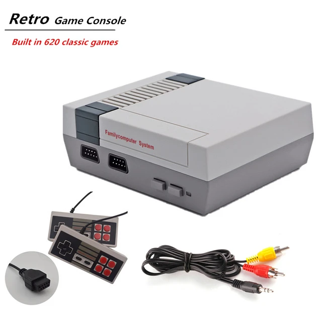 Mini TV Handheld Video Game Console, Retro Gaming Player, 8 Bit, HD Output, 700 Games for NES, Wired Controller