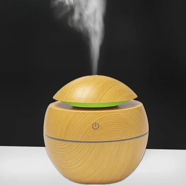 Ultrasonic Electric Air Humidifier, Aroma Diffuser, Essential Oil, Aromatherapy, Cool Mist Maker for Bedroom