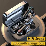 M19 Wireless Bluetooth Earbuds, Waterproof Earbuds with Mic, Bluetooth 5.3 Earbuds