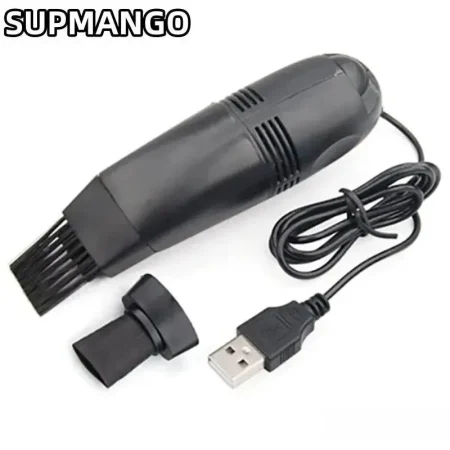 Mini USB Vacuum Cleaner Keyboard Brush Laptop Shell Cleaner Dust Brush Portable USB Vacuum Cleaner Computer Cleaning Tool