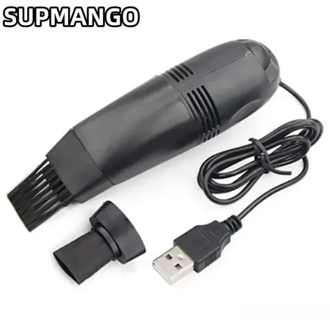 Mini USB Vacuum Cleaner Keyboard Brush Laptop Shell Cleaner Dust Brush Portable USB Vacuum Cleaner Computer Cleaning Tool