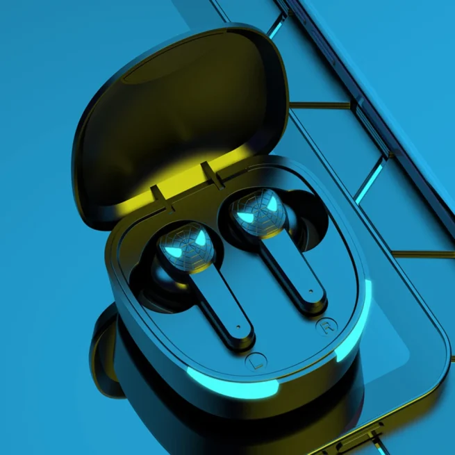 TWS Wireless Bluetooth Earbuds with Mic, Noise Canceling Headphones, LED Display, Gaming Headphones, VG10