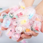Popular Random Capsule Toys for Children, Egg Twisting Machine, Cap of a Pen Figure, Mini Toys Gift, 10Pcs