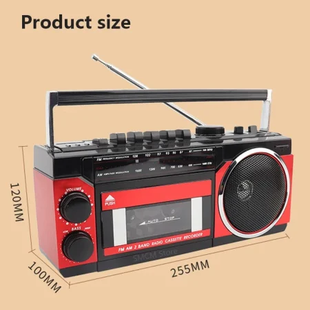 Port-til-Vintage-Retro-USB-Multiband-Radio-Stereo-Bluetooth-Boombox-MP3-Audio-Cassette-Gravador-de-fita (1)