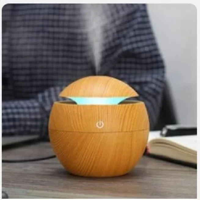 Ultrasonic Electric Air Humidifier, Aroma Diffuser, Essential Oil, Aromatherapy, Cool Mist Maker for Bedroom