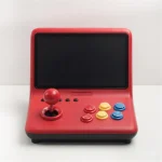 Powkiddy-Joystick Arcade Simulator Video Game Console for Kids, A7 Architecture, Quad-Core CPU, 9" Screen, A12