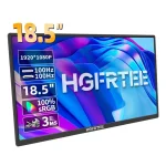 HGFRT-Portable Laptop Monitor, 17.5", 100Hz, RGB100% with VESA Hole and Back Bracket, Extended Display, ADS-IPS