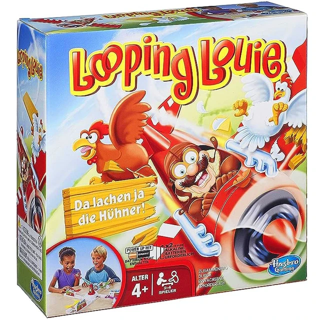 Looping Louie Spinning Plane for Children, Chicken, Stealing Game, Parent-Child Interaction, Battle Puzzle, Board Game, Party Toys