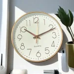 Mute Wall Clock for Kitchen Bedroom Living Room Home Decor Shipping Modern Design Non Ticking