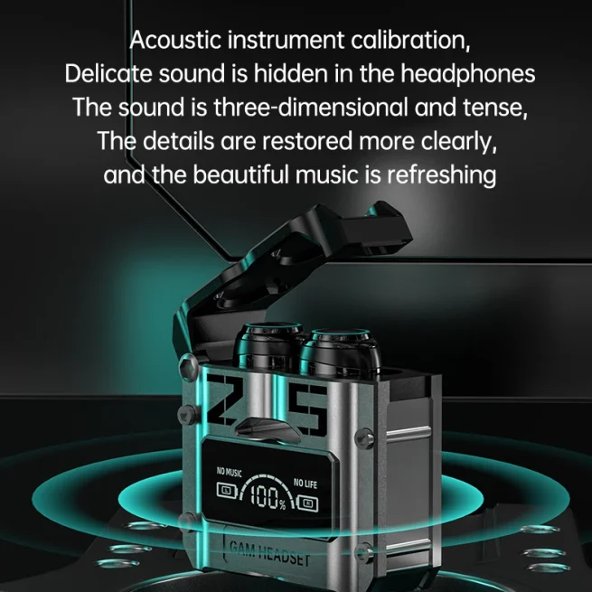 M25 TWS Wireless Bluetooth Earbuds, Touch Control Earbuds, Stereo Noise Reduction, Waterproof Earbuds, Earbuds