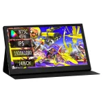 Ultra Thin Portable Laptop Monitor, FHD 1080P Display, Second Screen for PC, Phone, Xbox, PS4, Switch 5, 15.6"
