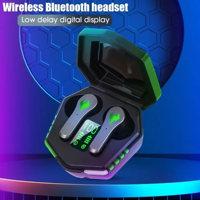 N35 Noise Reduction Wireless Earbuds, Touch Control Earbuds, Gaming Headset, HD Calling, Headset with Mic 2024