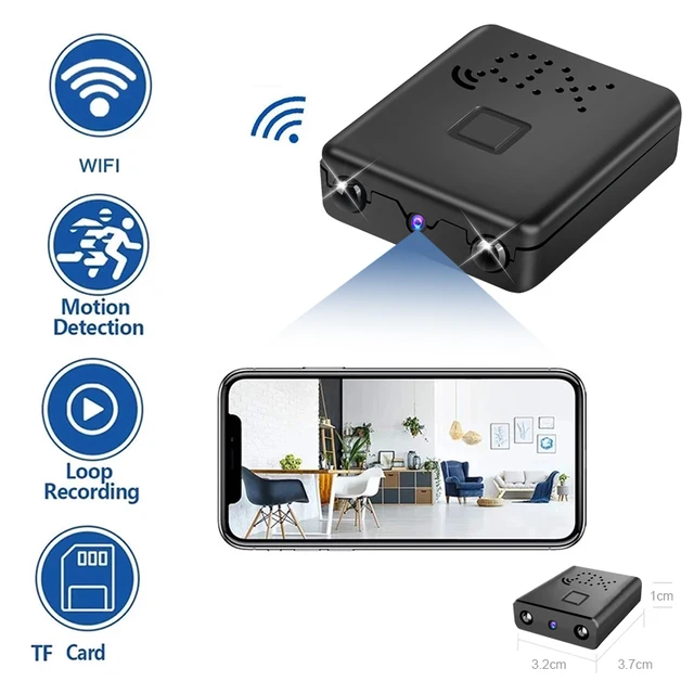 XD Wireless Smart Home Security Camera, Wired Wi-Fi Camera, Indoor Anti-theft IP Camera, Video Voice App, HD 1080p