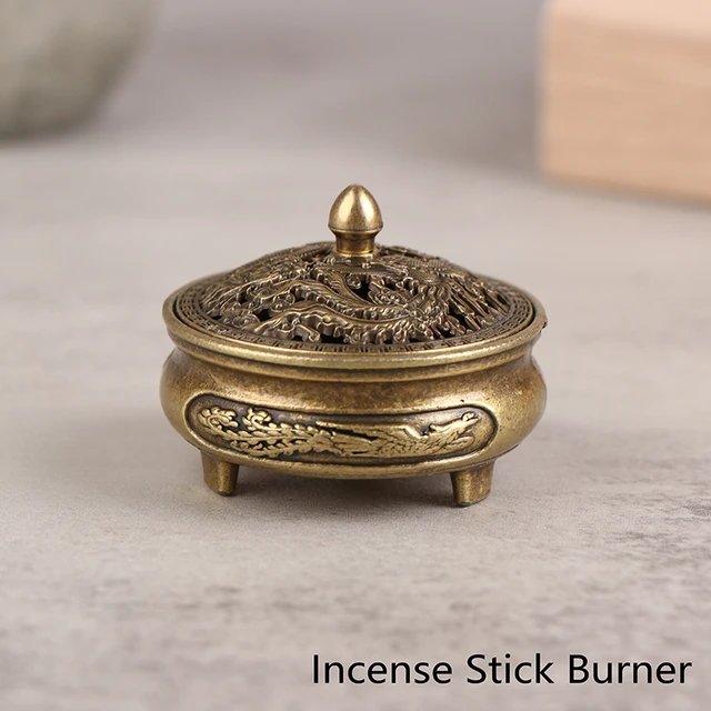 Buddhist Utensils Incense Burner, Lotus Censer, Sandalwood Alloy, Home Furniture, Office Decoration