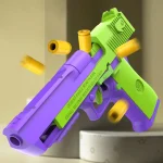 Gun Model for Stress Relief, Continuous Playing Simulation