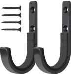 Wall Mount Gun Rack for Shotgun Rifles Gun Storage Hangers for Any Shotgun Rifles