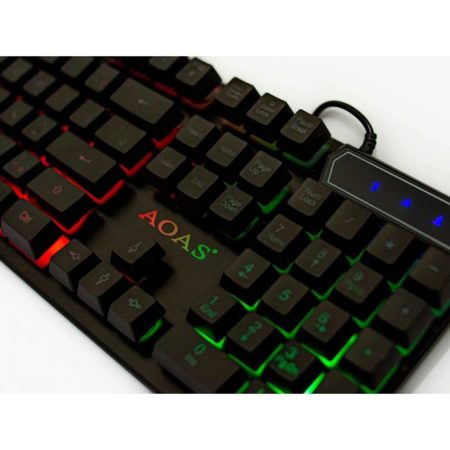 Mechanical Keyboard Gamer Led Rgb Usb Gaming Keyboard M-800 black