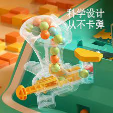 Kids Marbles Machine Toy, Educational Toys with Light and Music, Play Pinball Shooting Games