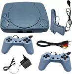 Classic Polystation TV game console, nostalgic card type, PS1, 8 bits