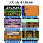 Super Mario Retro Portable Mini Video Game Console with Handle for Kids, 8 Bit, 3.0 Inch, Color LCD, Game Player, Built in 360 in 1