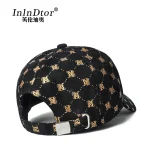 2023 Korean Style Couple Girls' Printed Embroidery Baseball Cap Outdoor Party Four Seasons Men's Cap
