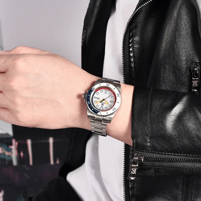 PAGANI DESIGN NH36 Men's Mechanical Wristwatches Week Display Automatic Watches Waterproof Sports Watch New 40mm 100m 2024