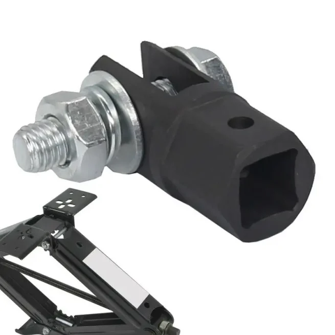 Car Lifting Wrench Tools, Lifting Equipment, Scissor Jack Adapter, Car Accessories, Use with 1/2 Inch Drive or Impact