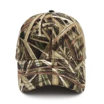 KOEP Camouflage Baseball Cap, Outdoor Fishing Caps, Jungle Reed Hunting Hat, Cotton Dad Snapback Hats, Bulrush Leaves, KBMO8, New